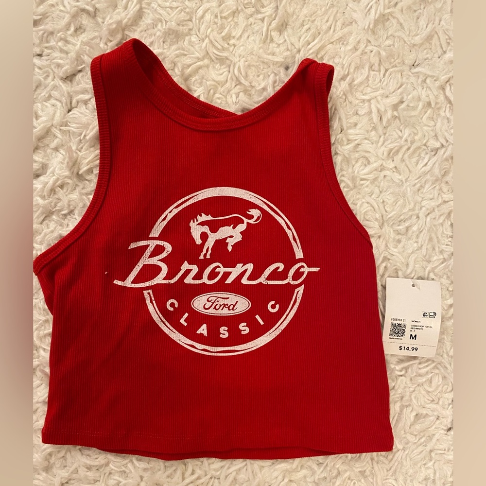 Bronco Crop top
